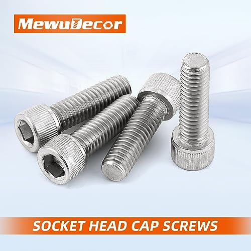 #6-32 x 3/4" Socket Head Cap Screws Bolts, Stainless Steel 18-8 (304), Bright Finish, Allen Socket Drive, 100 PCS - size: 6-32 x 3/4"