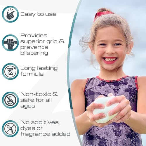 Block Chalk for Gymnastics, Weightlifting, Rock Climbing, Crossfit (Multiple Sizes Available) - style: 2oz Block (Single Pack)