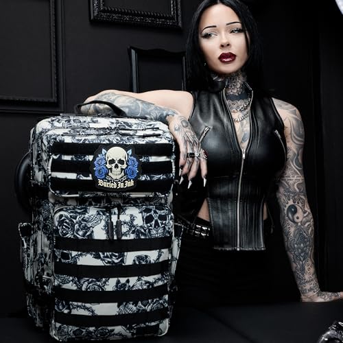 WOLFpak 35L Athletic Gym Backpack - Durable 1000D Waterproof Oxford Material with MOLLE Webbing, Laptop Pocket - color: Buried in Ink