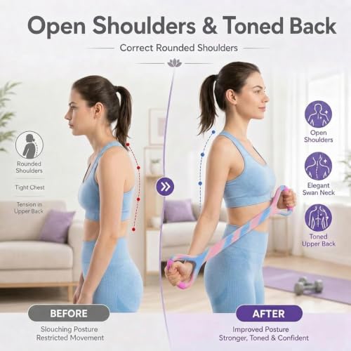Figure 8 Resistance Band with Handles, Elastic Bands for Working Out,Arm,Back,Shoulder Training Elastic Ropes - color: Colorful & Gray