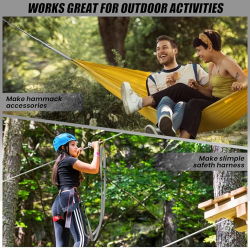 18MM Nylon Climbing Slings Runners 23 kN Strong Webbing Straps for Rock Climbing, Rappelling, Swing, Yoga Hammock etc - color: 1PC Grey, size: 48inch/120cm