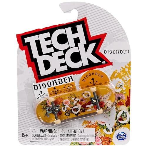 Tech Deck, 96-mm Fingerboard with Authentic Designs, for Ages 6 and Up (Styles May Vary)