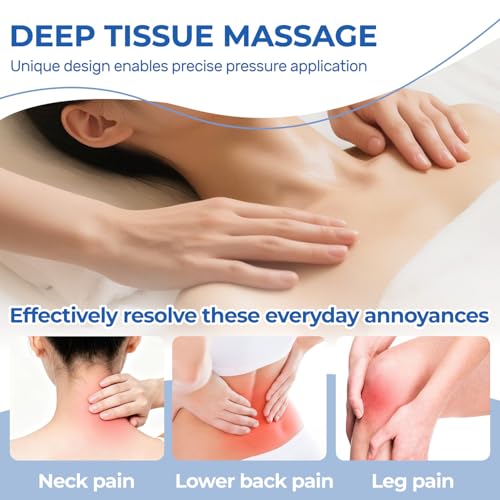 Thumb Saver Massage Tools,Manual Trigger Point Massage Tool for Full Body Deep Tissue Massage,Professional Pressure Reflexology Equipment for Massage Therapists (1* Thumb-Shaped Massager) - color: 1* Thumb-shaped Massager