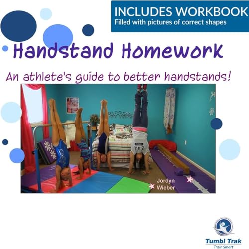 Tumbl Trak Handstand Homework Gymnastics Door Mat for Kids Home Training - color: Lime Green