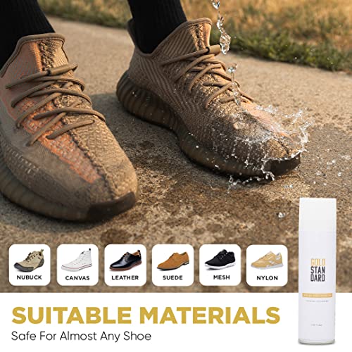 Gold Standard Shoe Cleaning Kit for White Sneakers & Tennis Shoes | Sneaker Cleaning Kit, Removes Dirt & Stains from Leather, Canvas & Mesh - style: Deluxe Gift Set