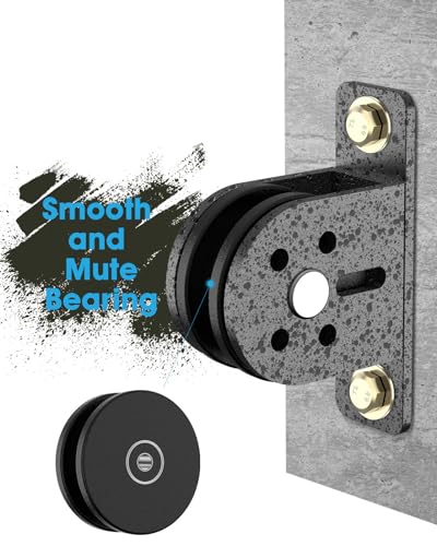 Wall Mount Pulley, Fixed Pulley Block 600LBS for Gym, 2PCS | Stainless Steel, Smooth Bearing, Nylon Wheel, Lat Pulldown, Home Gym, Hoist, Lifting, Attics, Clothesline