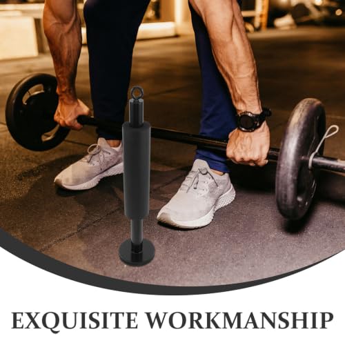 Luxshiny Fitness Loading Pin with Carabiner Steel Arm Muscle Training Accessories Easy to Use Gym Weight Lifting Equipment for Fitness Workouts