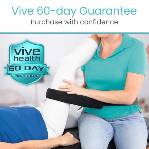 Vive Mobilization Belt for Physical Therapy with Buckle - Manual Traction Stretching Band - PT Traction Strap Belt for Stretching, Mobility, Massages & Exercise