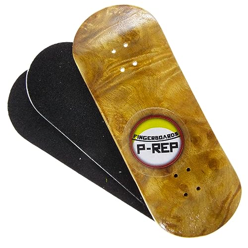 P-REP V2 Performance Complete Wooden Fingerboard 34mm - Burl - color: Burl