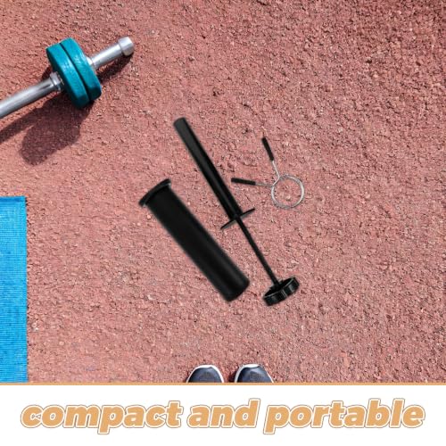 Fitness Equipment Weight Loading Pin with Carbon Steel Construction and Enhanced Stability for Barbell Adapter Sleeve, Compatible with Weight Plates in Professional Settings