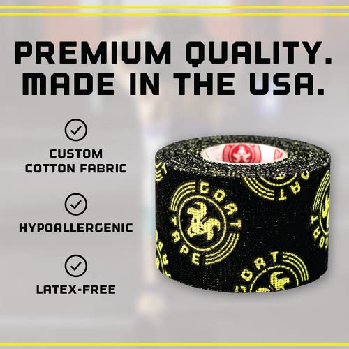 Goat Tape Super Stretchy Thumb Tape 4 Rolls and Scary Sticky Premium Athletic Tape 2 Rolls, Sticks with You Through The Toughest Fitness Workouts and Lifts