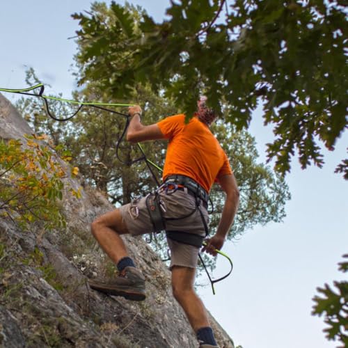 Foot Loop Ascender Climbing, Aider Ladder for Outdoor Training | Rope Ladder Strap Climbing Aider 7 Step, Multifunctional Water Ladder For Rubber Boat