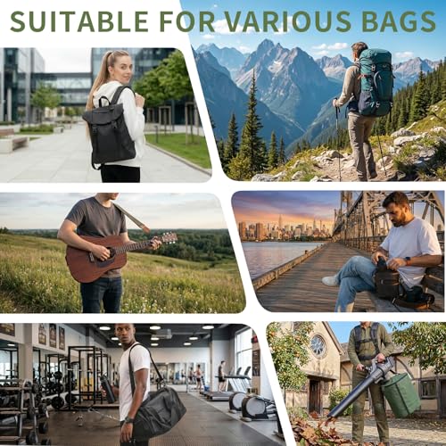 2 Pack Shoulder Strap Pad, Tactical Backpack Shoulder Pads for Sling Bag Strap, Soft Breathable Mesh Cushion Gear for Universal Vest Plate Carrier
