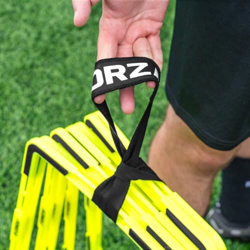 FORZA Trapezoid Training Rings | Set of 10 Agility Rings for Speed, Agility and Coordination Training | Multi-Sport Indoor and Outdoor Use