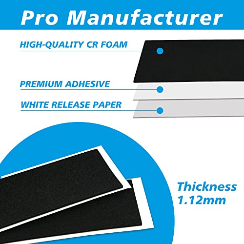 30Pcs Fingerboard Foam Grip Tape, 38mmX110mm Fingerboard Tape,Foam Grip Tape for Fingerboards(30) - style: 30