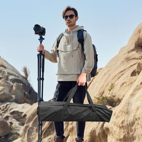 INFANZIA 35inch Sports Duffel Travel Bag, 28L Extra Large Duffel Luggage Bag with Upgrade Zipper, Water Resistant & Foldable Equipment Storage Bag for Fishing Tripod Tent Umbrella - size: 35x7x7 inch