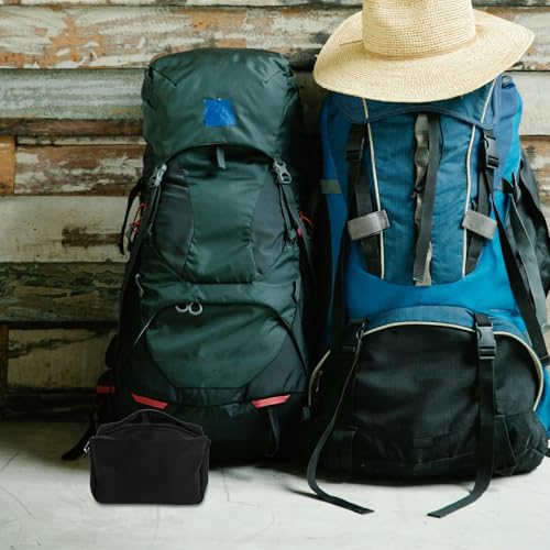 Compact Zipper Tool Bag - Small Climbing Crampon Carry Bag with Zipper - Portable Outdoor Camping Equipment Storage Organizer