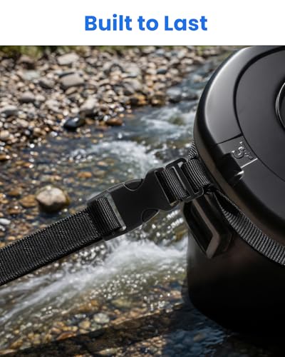 1-Inch Buckle and Strap Kit, 6-Yard Polyester Webbing, 6 Buckles | 6 yards of 1-inch polyester webbing with 6 quick-release buckles and 12 triglides for backpacks, collars and DIY gear straps.