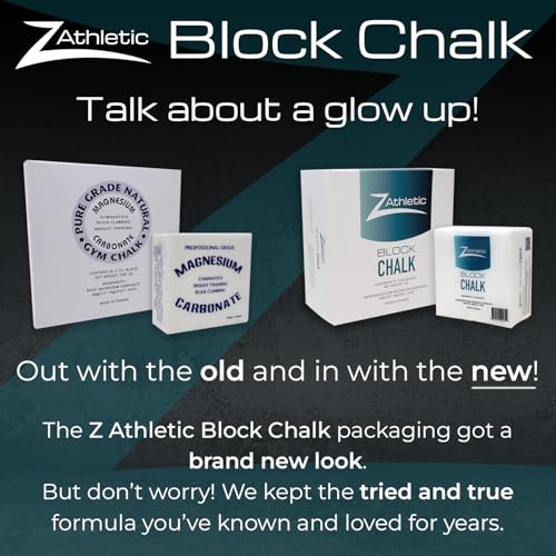 Block Chalk for Gymnastics, Weightlifting, Rock Climbing, Crossfit (Multiple Sizes Available) - style: 2oz Block (Box of 288 - 36lb Total)