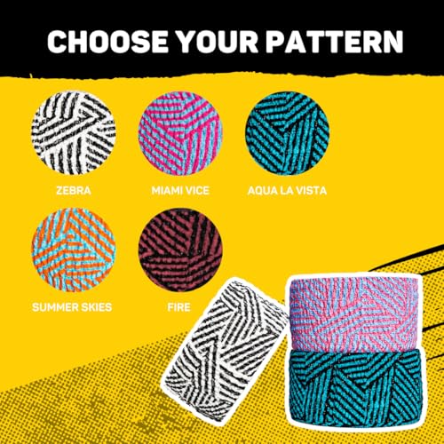Gym & Hook Grip Tape - Thumb & Finger Protection - for Cross Training, Weightlifting, Gymnastics & More - Stretchy Adhesive Athletic Weightlifting Tape - 24 ft Long 3 Pack - color: Zebra