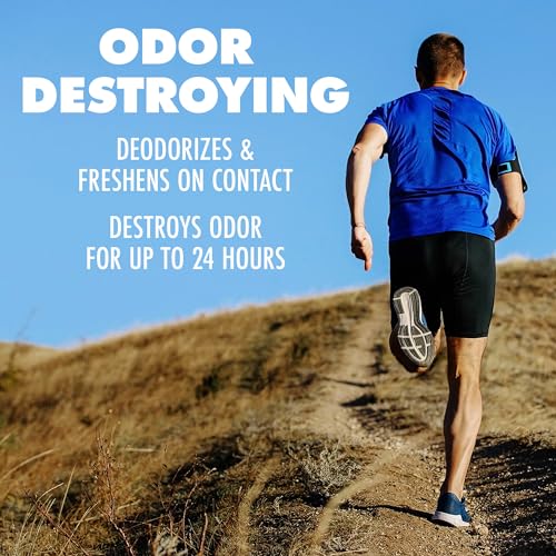 Arm & Hammer Shoe Refresher Spray, Odor Eliminator for Sneakers, 24 Odor & Wetness Control, Aerosol-Free Shoe Deodorizer Spray, Ocean Blast Scent, 3.4 oz, Pack of 2 - size: 3.4 Ounce (Pack of 2)