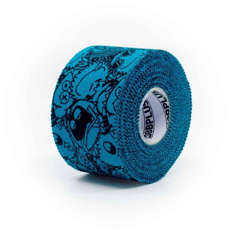 8BPlus Bouldering Rock Climbing Finger Tape, Cotton Material, 1.5 inches (38 mm) x 32.8 feet (10 m) - color: blue