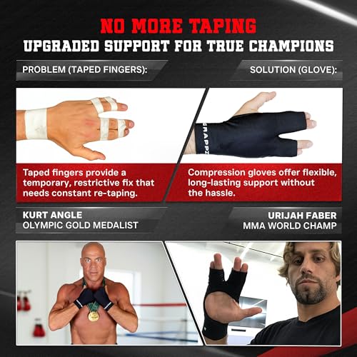 Finger Support Athletic Compression Gloves, Splint Alternative, Unisex XS | Athletic Buddy Tape & Trigger Finger Sleeve & Brace, Arthritis Pain Relief & Joint Stabilizer for All Sports - size: X-Small, style: Original Glove
