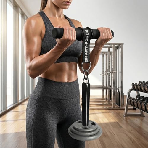 Heavy Duty Weight Loading Pin with Carabiner, Compatible with 2" Olympic Weight Plates, for Cable Pulley LAT Pulldown System, Home Gym Strength Training Equipment