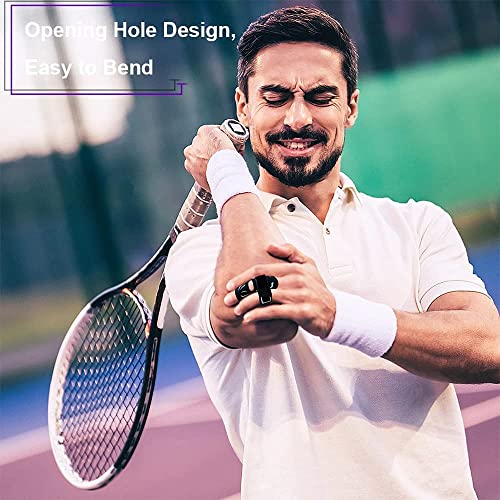 Finger Splint Finger Support Adjustable Elastic Compression Finger Sleeves Finger Brace Relieve Joint Pain Finger Guard Sport Finger Protector for Basketball Volleyball Tennis Baseball - M - size: Medium