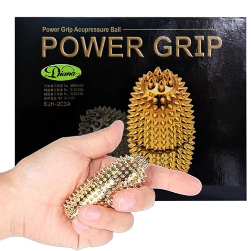 DEAD SKIN Hand Acupressure Ball with Storage Pouch, Palm Roller for Grip Strength, Finger Exercise, and Stress Relief Massage_Size for 1.18 x 2.75 inches (3x7cm)