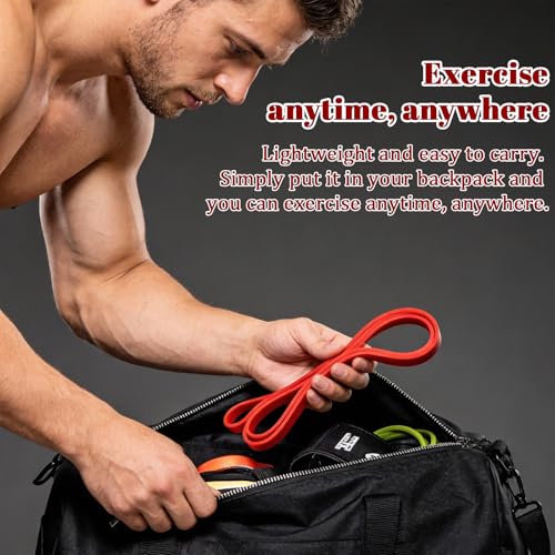 Resistance Bands Pull Up Assist Bands Workout Equipment Band Exercise Band Long Resistance BandSet for Working Out Stretching Fitness Training Physical Therapy for Men Women Gym Home