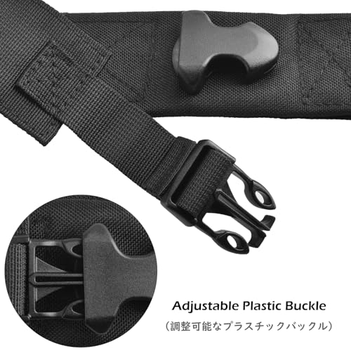 TRIWONDER Tactical Phone Pouch Molle, Smartphone Holster Bag EDC Utility Cellphone Lock Card Holder Organizer Fit for Waist Belt Case - color: 12 Black