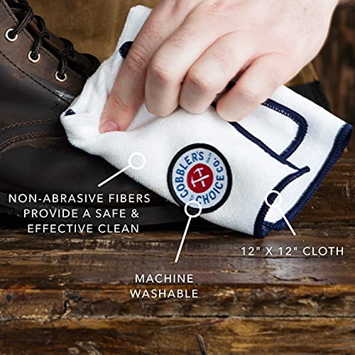 Cobbler's Choice Shoe Shine Cloth - Microfiber Cloth