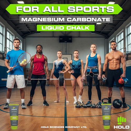 HOLD Liquid Sports Chalk for Climbing, Weightlifting, Gymnastics & Powerlifting – No Additives, Non-Toxic, Sweat-Resistant, Strong Grip Performance - style: Citrus scented