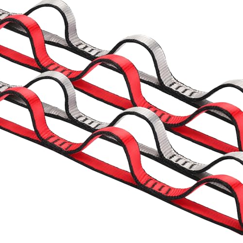 2pcs Daisy Chains, Adjustable Nylon Strap - color: Red
