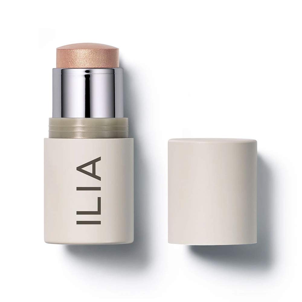 Ilia - Multi-Stick For Lips + Cheeks | Non-Toxic, Vegan, Cruelty-Free, Nourishing Cream Highlighter + Lip Color In One For All S