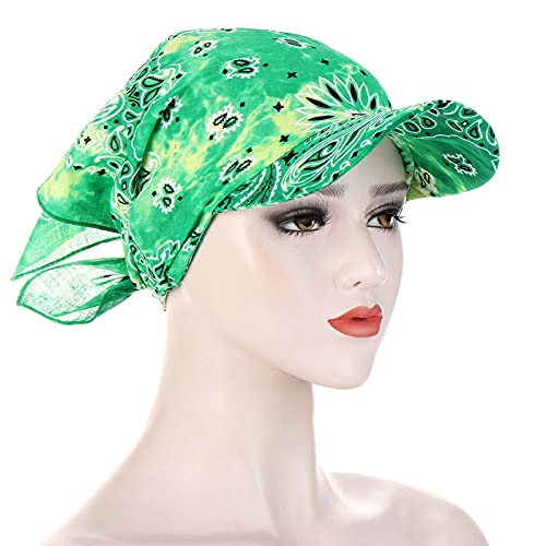 Women Printing Sun Cap Head Hat Hut 33 Hat Racks for Baseball Caps Wall Mounted - color: Coffee+grey+green