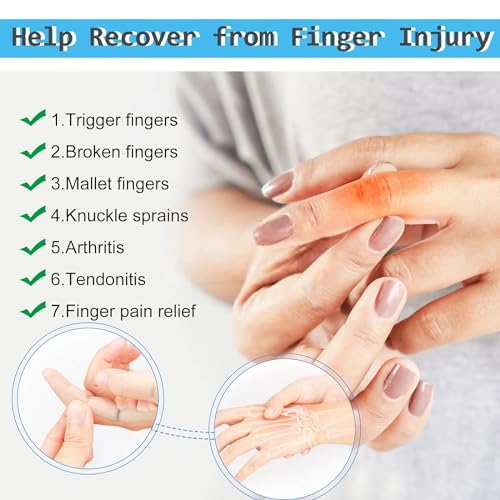 Finger Compression Sleeves, 10 Pcs | Finger Protectors Cots for Arthritis Swelling Basketball Sport, Breathable Elastic - color: Azure