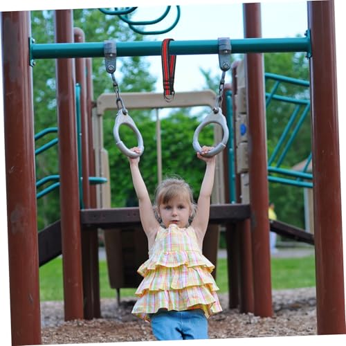 2pcs Heavy-Duty Gym Equipment Hanging Strap Versatile Fitness Connector for Tree Swings Aerial Workouts and Gymnastic Bars Durable and Easy to Install