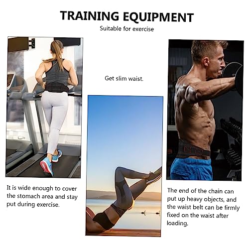 VICASKY Weightlifting Waist Belt Chain for Muscle Resistance Training for Dips and Chin-ups Strengthen Shoulders Chest and Back