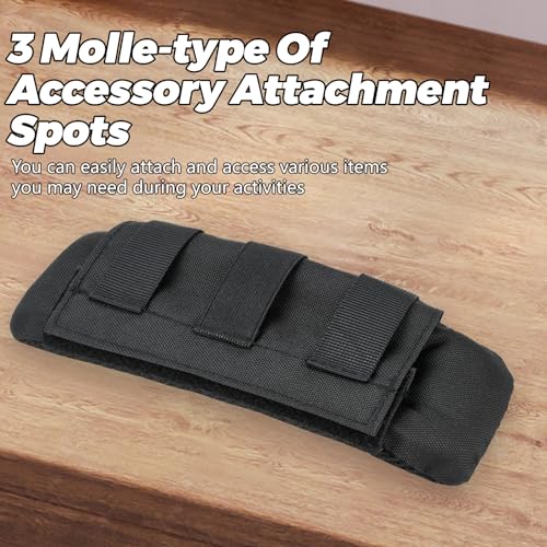 Ullnosoo Shoulder Strap Pad, Vest Shoulder Strap Padding, Backpack Strap Cushion Fit Straps Up to 2.5"