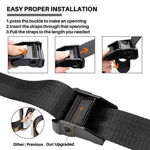Gymnastic Rings with 15 FT Adjustable Straps Non-Slip Gymnastics Rings Pull Up Workout Rings for Home Gym Exercise, Training