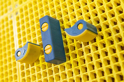 Adjustable Holder - Accessory for Organizer Genie Pegboards to Securely Hold Tools of Any Shape, Size or Contour - style: Adjustable Holder (1 set)