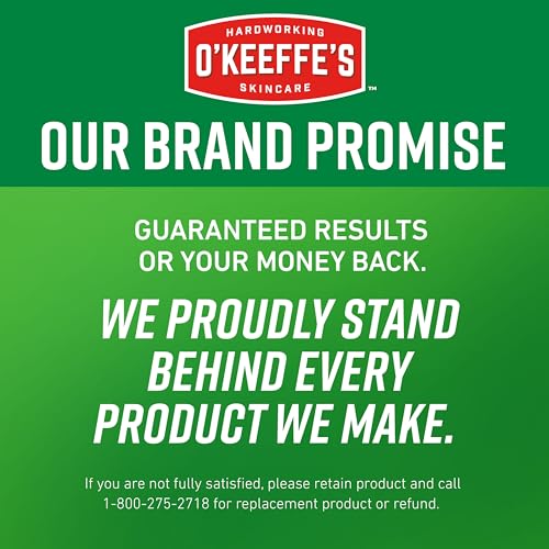 O'Keeffe's Working Hands Hand Cream, 3.4 oz Jar, 1 Pack for Extreme Dryness | Repairs Cracked, Dry Hands, Hypoallergenic, Unscented, Non-Greasy, Ideal for Repairing Skincare - size: 3.4 Ounce Jar