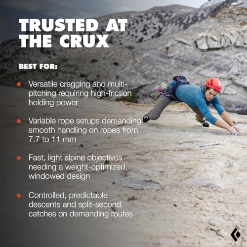 BLACK DIAMOND ATC Belay Rappel Device, Aluminum Rock Climbing, Canyoneering - color: ATC-XP Belay Device