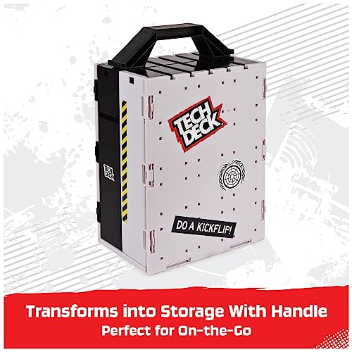 TECH DECK The Berrics X-Connect Park Creator Customizable Ramp Set | Foldable 30" Transforming Park, Berrics Pro Fingerboard, Portable Mini Skatepark, Toy Skateboard GIfts for Kids Ages 6+
