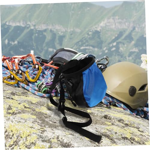 POPETPOP Outdoor Climbing Powder Bag Large Capacity Anti-Slip Design and Adjustable Waist Strap for Gymnastics Bouldering and Rock Climbing