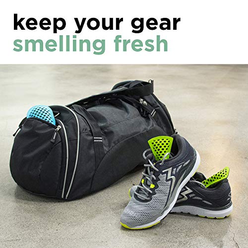 Remodeez Activated Charcoal Shoe Deodorizer, Green, 1 Pair