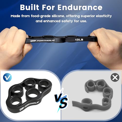 4 Pack Hand Exerciser Grip Strengthener, Finger Stretcher Hand Grip Resistance Bands Hand Strengthener Hand Strengthening Forearm Exerciser for Arthritis - color: green