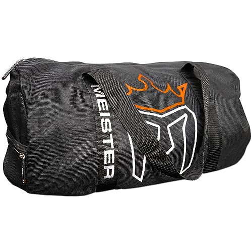 Meister Breathable Chain Mesh Duffel Gym Bag - color: Black, size: Classic 22"x13"x13"